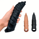 8.66in Wolf Head TPE Cock Sleeve Big Dildo BDSM Sex Toy For G Spot