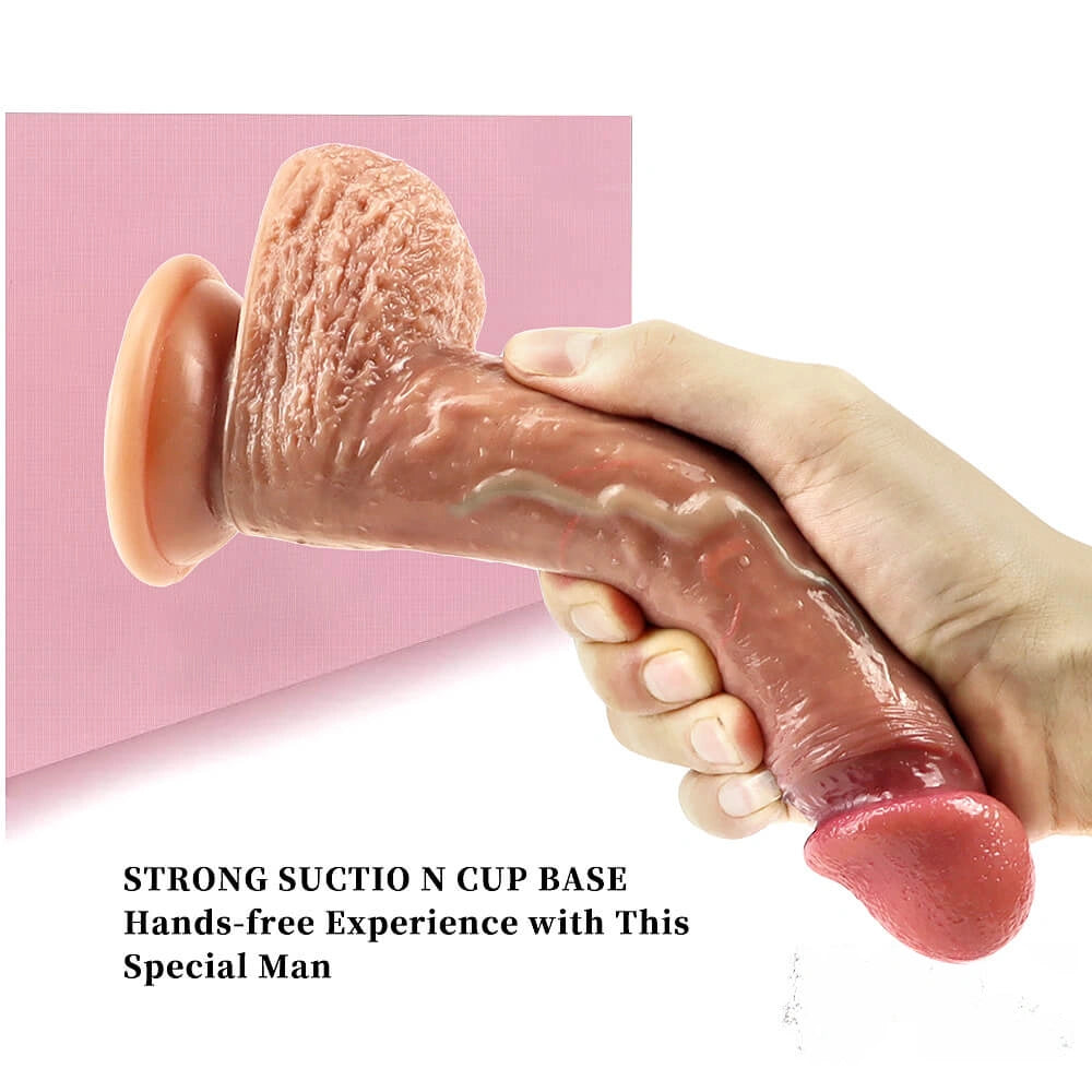 8.66in Women Use Sex Adult Female Couples Self-contained Flirting Dildo