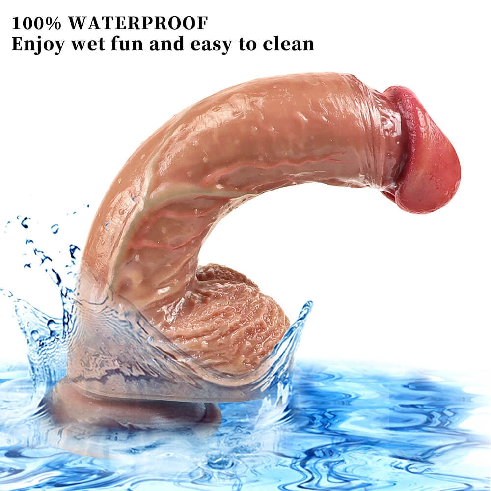8.66in Women Use Sex Adult Female Couples Self-contained Flirting Dildo