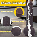 8.67in Double Layer Silicone Soft Big Dildo For Vaginal and Anal Masturbation