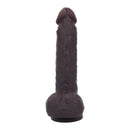 8.67in Double Layer Silicone Soft Big Dildo For Vaginal and Anal Masturbation