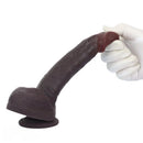 8.67in Real Skin Silicone Soft Big Dildo For Handsfree Pleasure Couple Cock