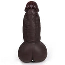 8.6in 3D Anal Tunnel Pocket Pussy Dildo With Anus Smooth Head Cock Toy