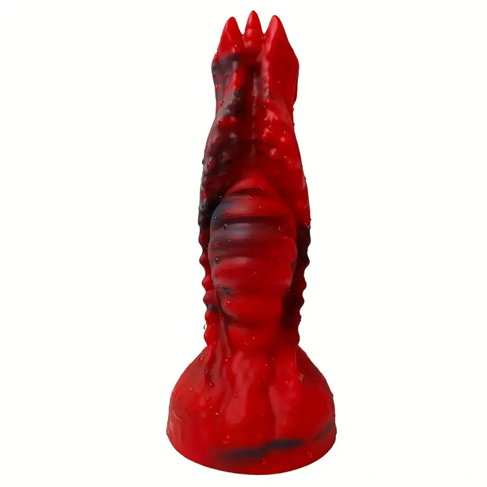 8.6in Large Odd Silicone Soft Monster Dildo For Gay Men Masturbation