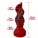 8.6in Large Odd Silicone Soft Monster Dildo For Gay Men Masturbation