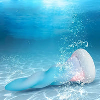 8.6in Monster Realistic Fantasy Big Silicone Soft Dildo For Women