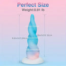 8.6in Monster Realistic Fantasy Big Silicone Soft Dildo For Women