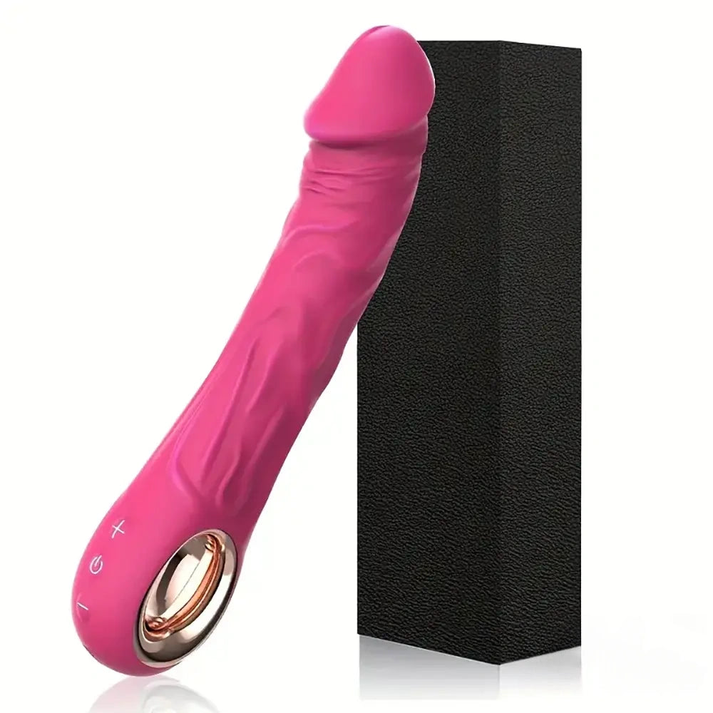 8.6in Premium Silicone Vibrating Realistic Dildo Women Vibrator
