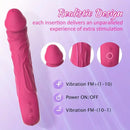 8.6in Premium Silicone Vibrating Realistic Dildo Women Vibrator