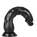 8.6in PVC Big Black Dildo Penis Adult Toy For Couples Anal Vagina