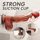 8.6in Remote Control Dildo With Electric Thrusting Heating Vibration