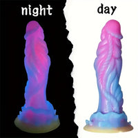 8.6in Silicone Soft Monster Dildo Big Female Masturbator For Prostate Toy
