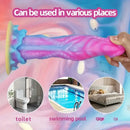 8.6in Silicone Soft Monster Dildo Big Female Masturbator For Prostate Toy