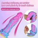 8.6in Silicone Soft Monster Dildo Big Female Masturbator For Prostate Toy