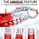 8.6in Spiked Soft Dildo Female Masturbator For Anus Vaginal Sex