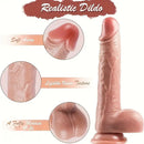 8.6in Telescopic Vibrating Heating Remote Silicone Soft G Spot Big Dildo