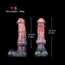 8.74in 10.66in 13.3in Fantasy Dual Layer Silicone Muscle Horse Big Dildo