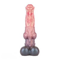 8.74in 10.66in 13.3in Fantasy Dual Layer Silicone Muscle Horse Big Dildo