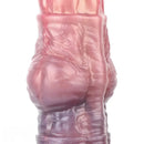 8.74in 10.66in 13.3in Fantasy Dual Layer Silicone Muscle Horse Big Dildo