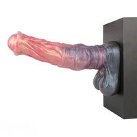 8.74in 10.66in 13.3in Fantasy Dual Layer Silicone Muscle Horse Big Dildo