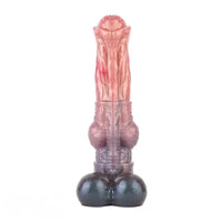 8.74in 10.66in 13.3in Fantasy Dual Layer Silicone Muscle Horse Big Dildo