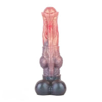 8.74in 10.66in 13.3in Fantasy Dual Layer Silicone Muscle Horse Big Dildo
