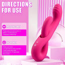 8.74in Dual Heads Vibrating Automatic Dildo For Internal Simultaneous