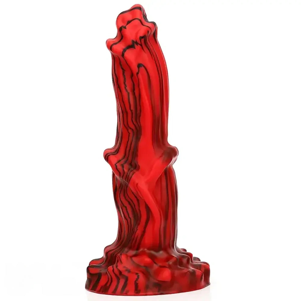 8.74in Realistic Anal Fantasy Silicone Soft Large Dildo For Pleasure
