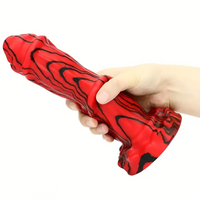 8.74in Realistic Anal Fantasy Silicone Soft Large Dildo For Pleasure