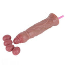 8.74in Silicone Odd Soft Big Egg Laying Dildo For Anal Sex Love Toy