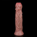 8.74in Silicone Odd Soft Big Egg Laying Dildo For Anal Sex Love Toy