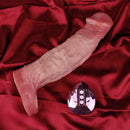 8.78in Realistic Penis Cock Dildo Sleeve Extender Women Vibrating Sex Toy