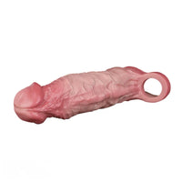 8.78in Realistic Penis Cock Dildo Sleeve Extender Women Vibrating Sex Toy