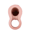 8.78in Realistic Penis Cock Dildo Sleeve Extender Women Vibrating Sex Toy