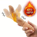 8.78in Vibrating Heating Finger Big Automatic Dildo For G Spot Sex