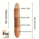 8.78in Vibrating Heating Finger Big Automatic Dildo For G Spot Sex