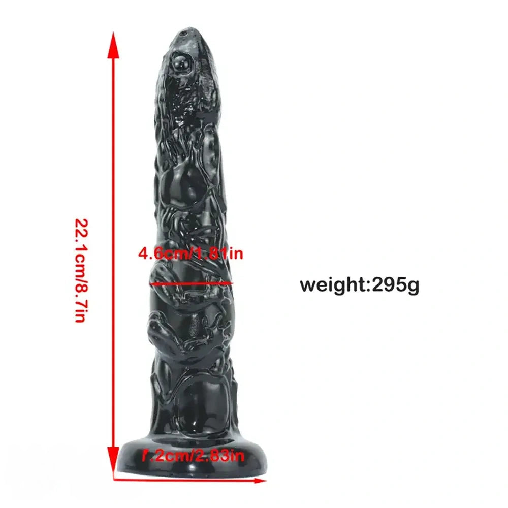 8.7in Alien Simulation Mediohead Alternative Female Punishment Dildo