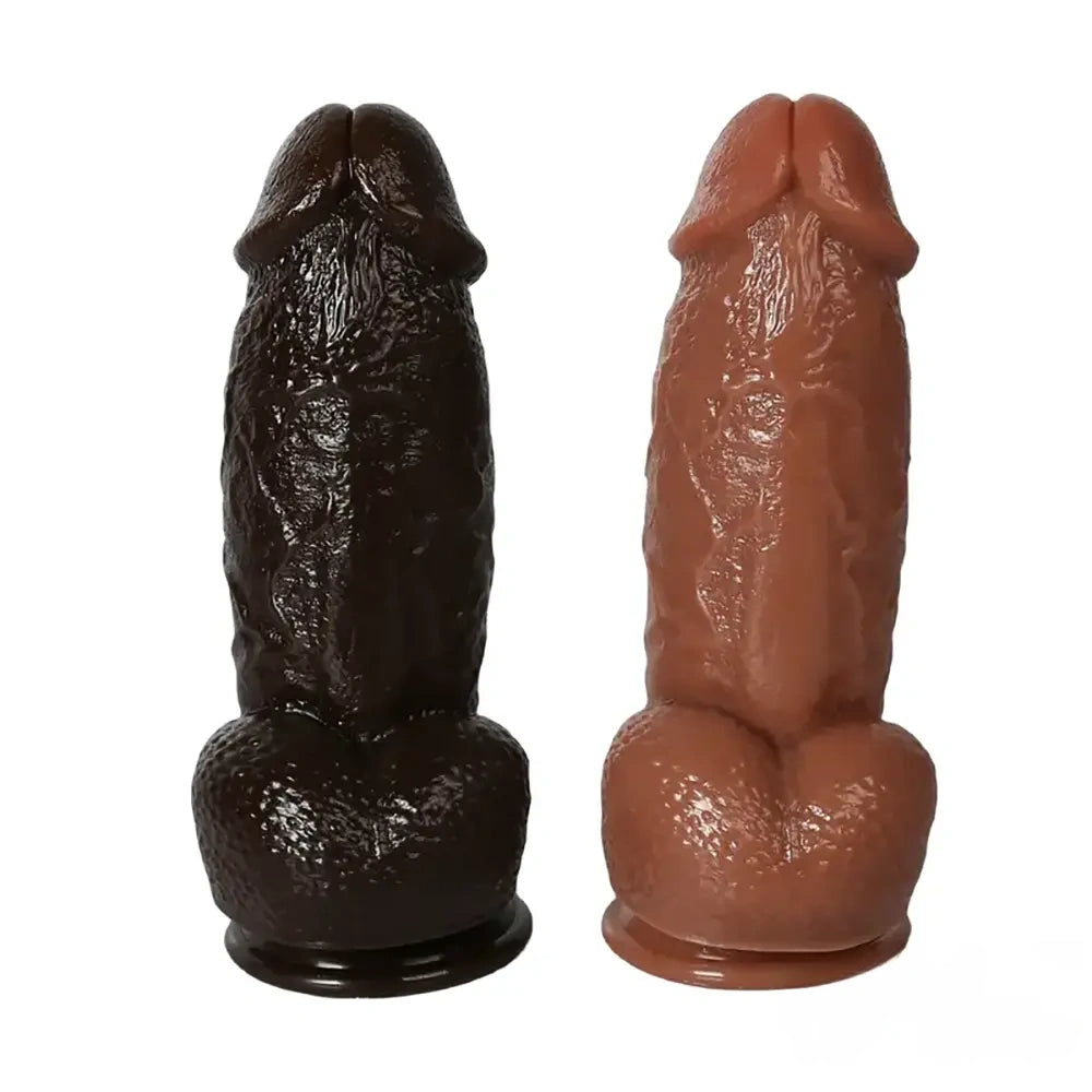 8.7in Big Thick Real Looking Dildo For G-spot Vagina Sex Love Orgasm