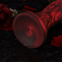 8.7in Cannibal Flower Soft Flexible Silicone Anal Plug Dildo Lifelike Texture