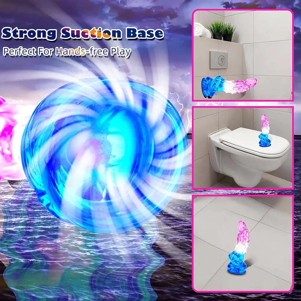 8.7in Dragon Big Dildo Anal Sex Toy For Women Vagina Masturbator