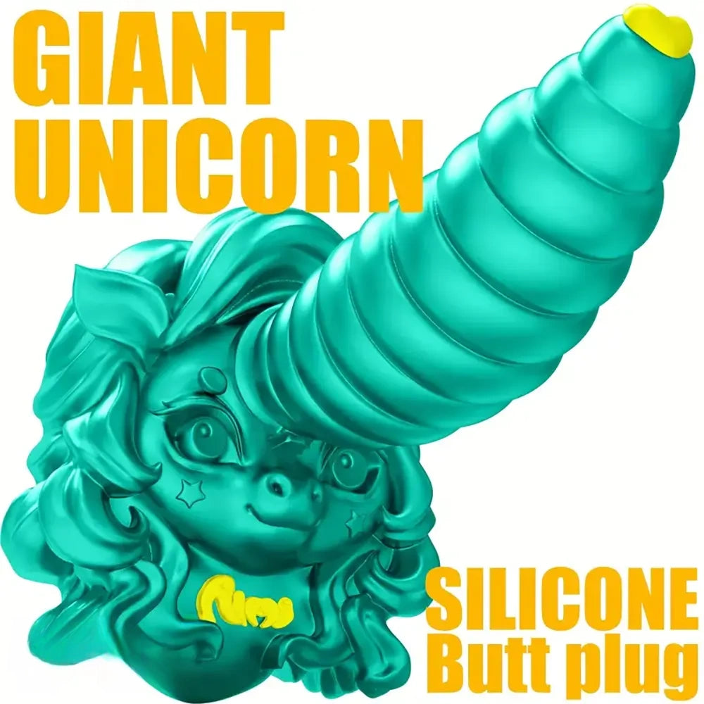 8.7in Fantasy Odd Silicone Soft Big Anal Dildo For Halloween Christmas