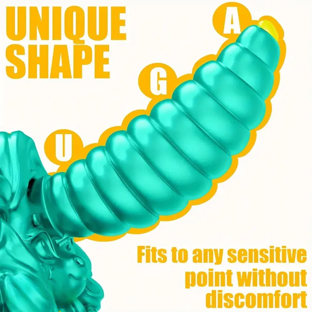 8.7in Fantasy Odd Silicone Soft Big Anal Dildo For Halloween Christmas