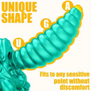 8.7in Fantasy Odd Silicone Soft Big Anal Dildo For Halloween Christmas