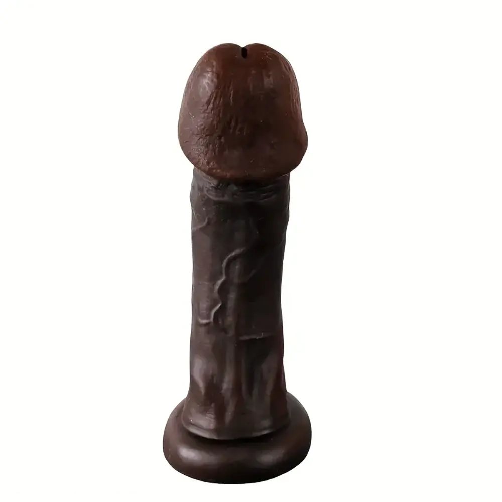 8.7in G-Spot Stimulating PVC Big Head Mushroom Dildo For Women