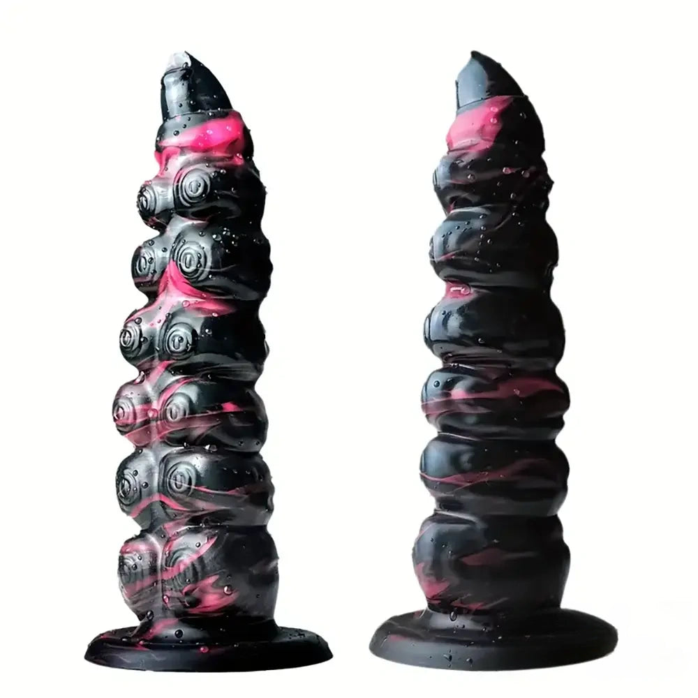 8.7in Monster Octopus Tentacle Big Silicone Soft Dildo For Couples