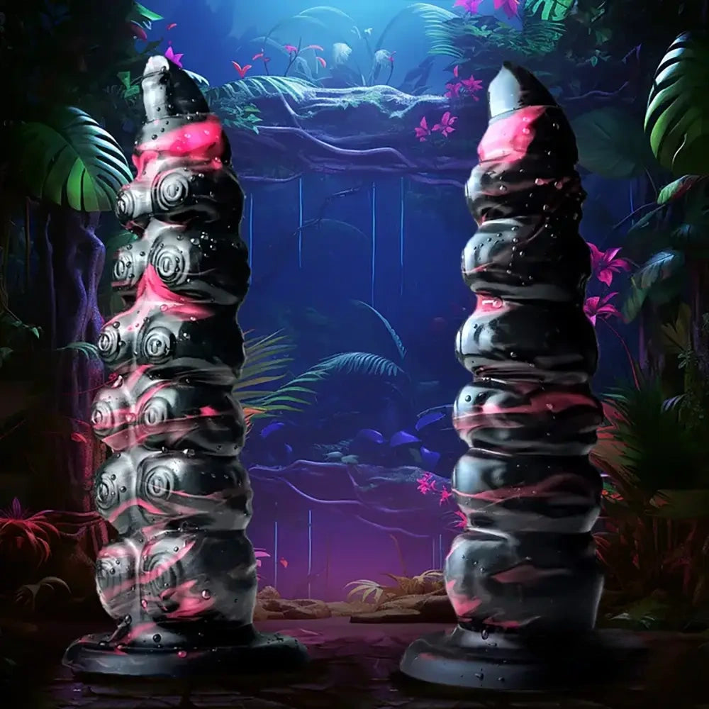 8.7in Monster Octopus Tentacle Big Silicone Soft Dildo For Couples