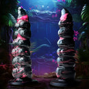 8.7in Monster Octopus Tentacle Big Silicone Soft Dildo For Couples