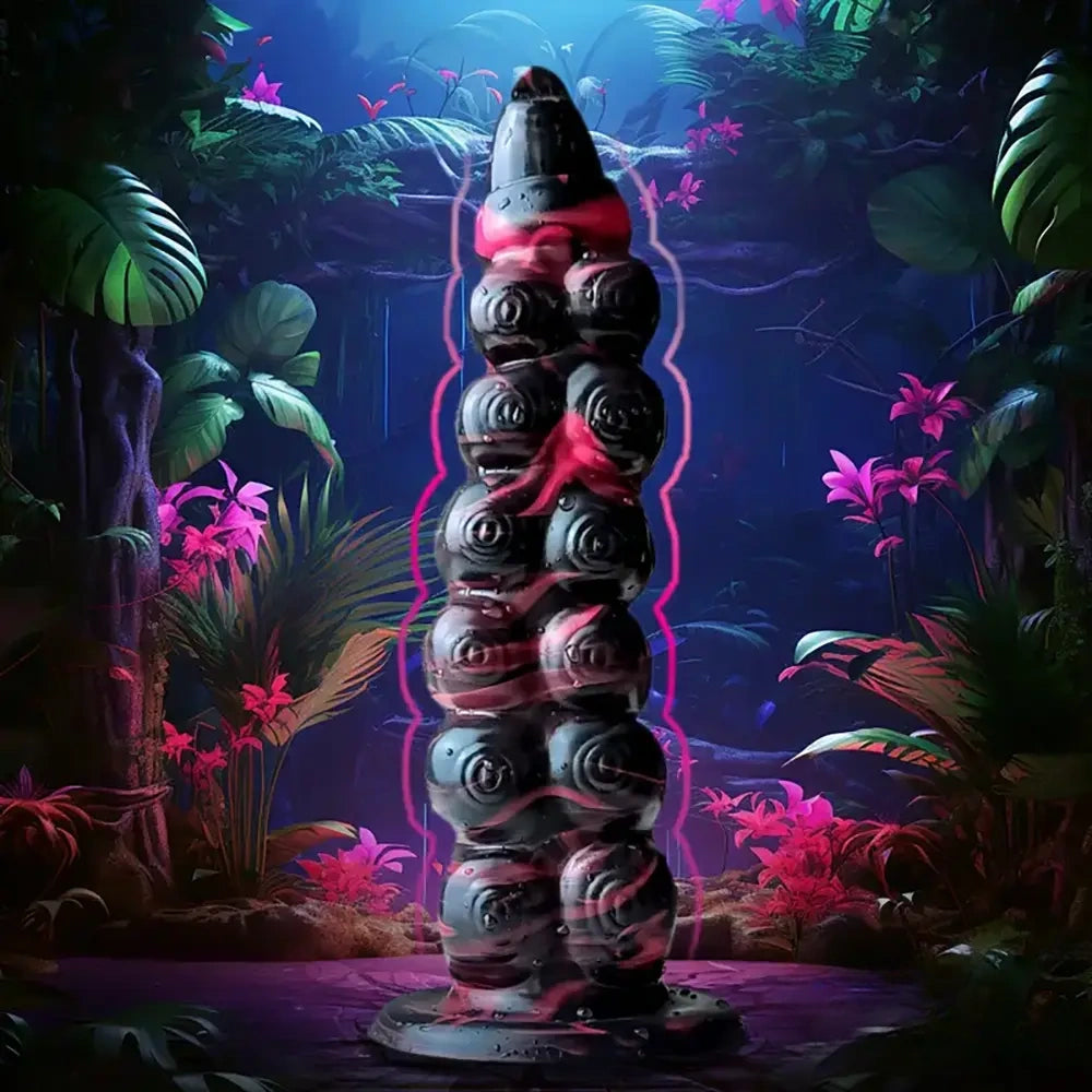 8.7in Monster Octopus Tentacle Big Silicone Soft Dildo For Couples