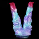 8.7in Silicone Flexible Monster Double Sided Fantasy Dildo For Couples