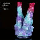 8.7in Silicone Flexible Monster Double Sided Fantasy Dildo For Couples